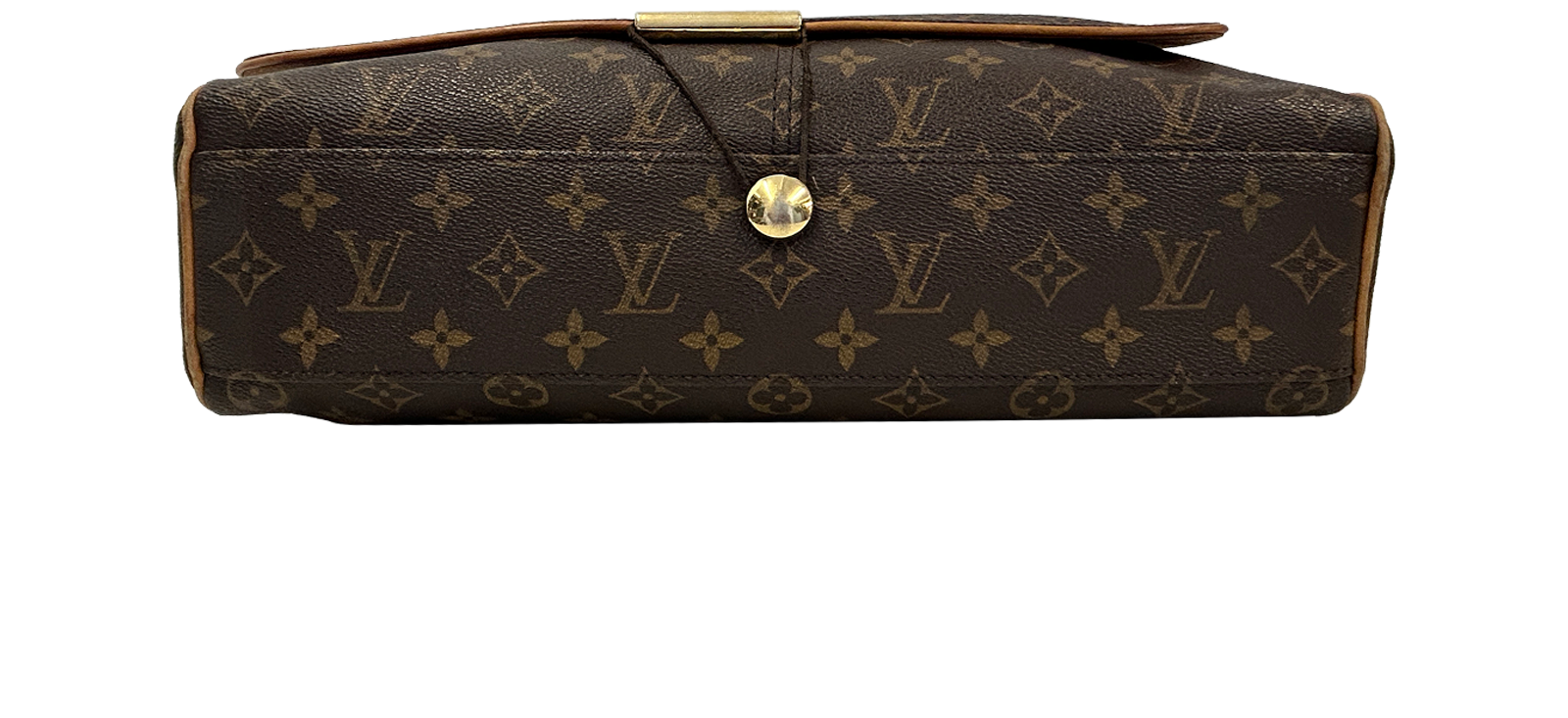 Abbes Messenger, 610&euro;, Bolso, Marrón, Canvas - General, Vista superior